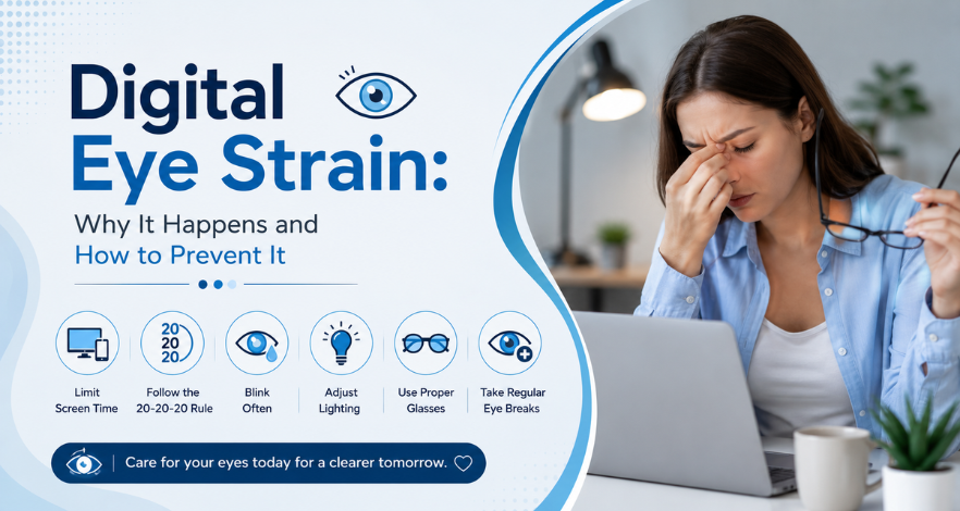 Digital Eye Strain: Why It Happens and How to Prevent It